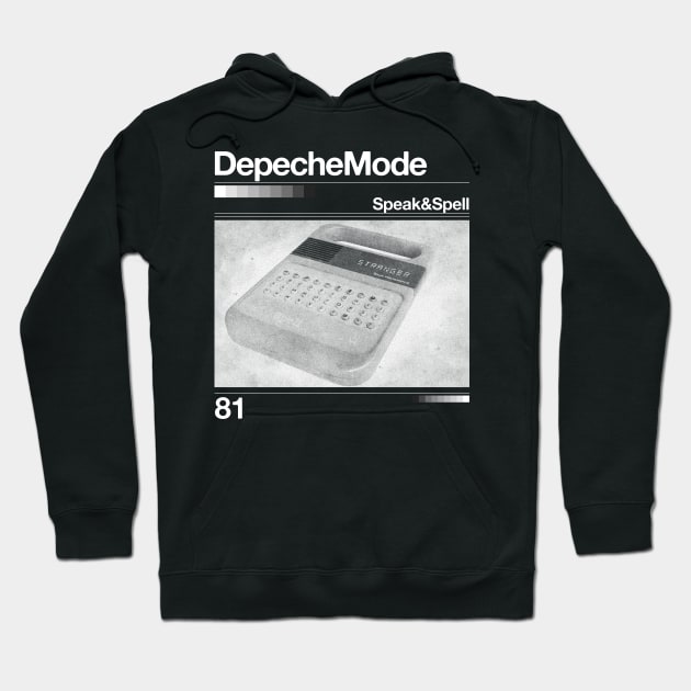 Speak & Spell // Depeche Mode - Artwork 90's Design Hoodie by solutesoltey